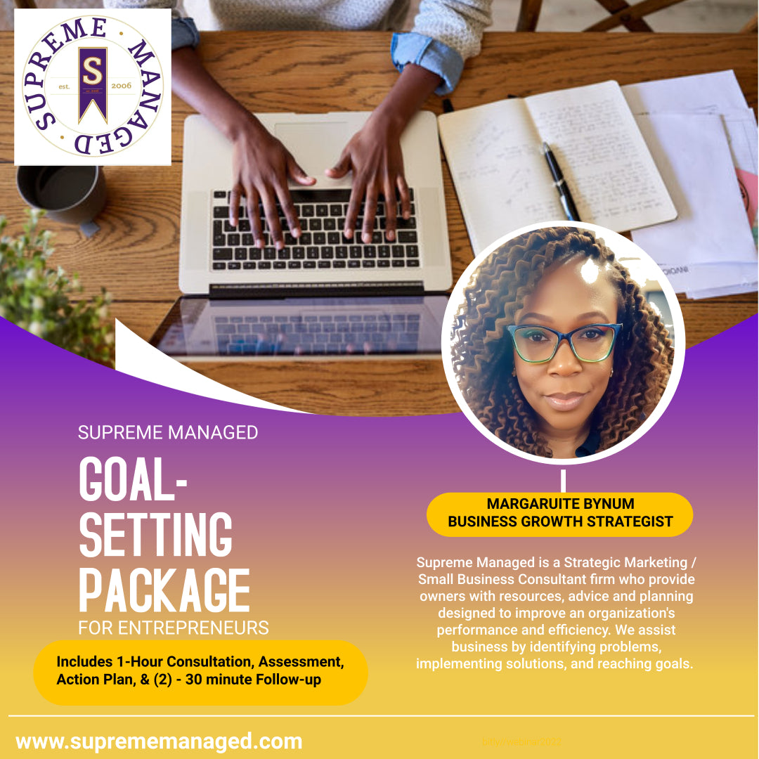 Goal Setting Package for Entrepreneurs