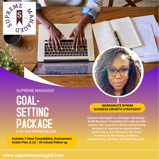 Goal Setting Package for Entrepreneurs
